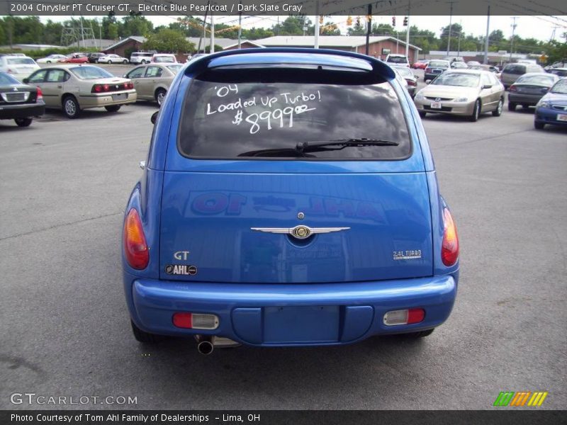 Electric Blue Pearlcoat / Dark Slate Gray 2004 Chrysler PT Cruiser GT