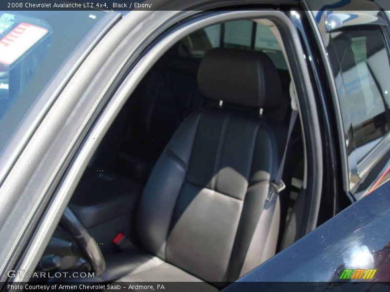 Black / Ebony 2008 Chevrolet Avalanche LTZ 4x4