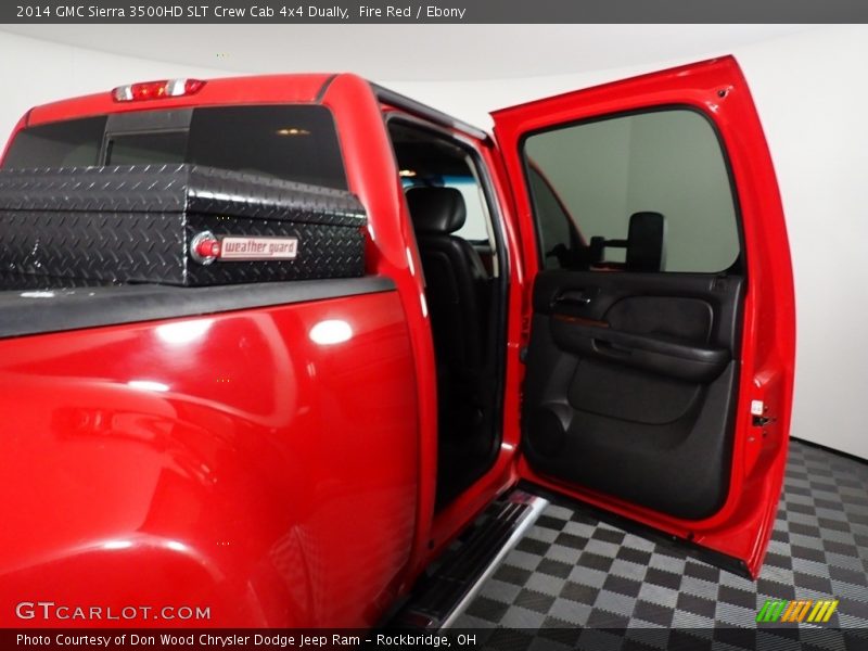 Fire Red / Ebony 2014 GMC Sierra 3500HD SLT Crew Cab 4x4 Dually