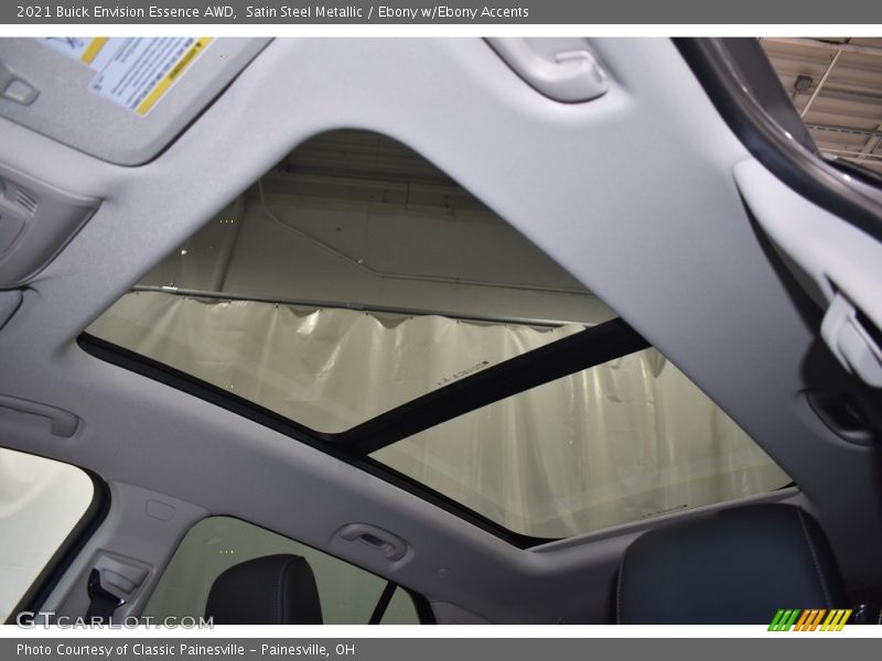 Satin Steel Metallic / Ebony w/Ebony Accents 2021 Buick Envision Essence AWD