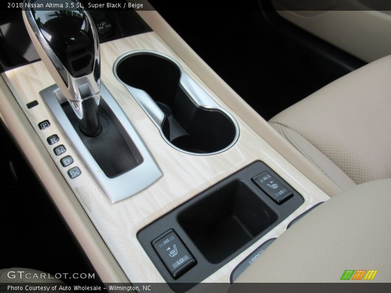 Super Black / Beige 2018 Nissan Altima 3.5 SL