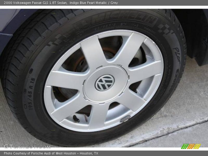 Indigo Blue Pearl Metallic / Grey 2000 Volkswagen Passat GLS 1.8T Sedan