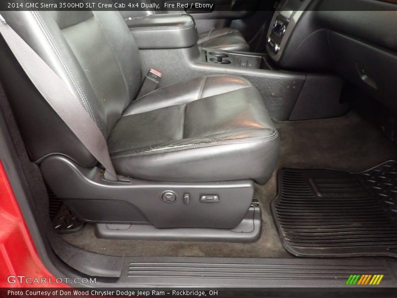 Fire Red / Ebony 2014 GMC Sierra 3500HD SLT Crew Cab 4x4 Dually