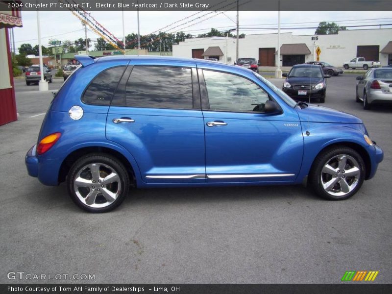 Electric Blue Pearlcoat / Dark Slate Gray 2004 Chrysler PT Cruiser GT