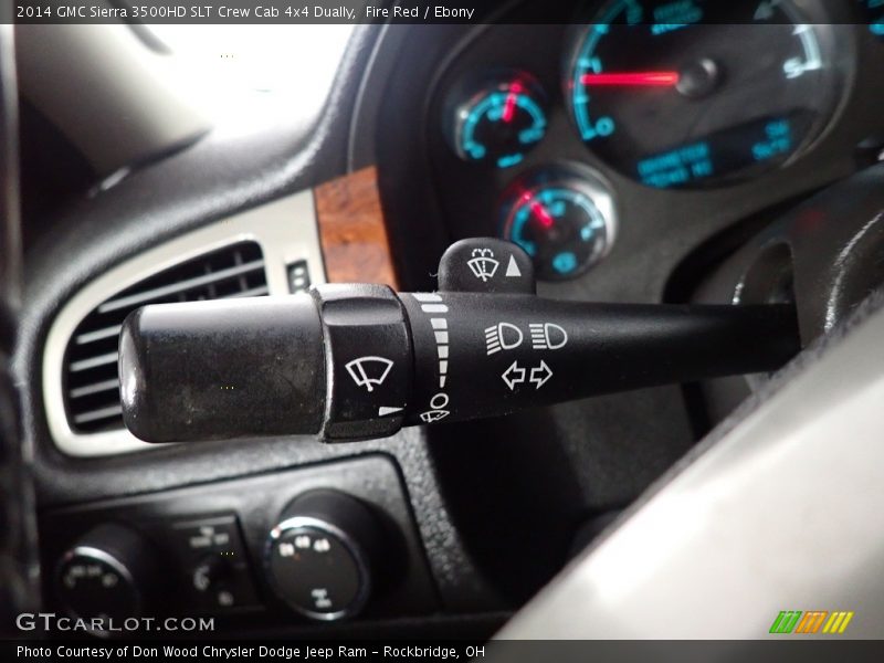 Fire Red / Ebony 2014 GMC Sierra 3500HD SLT Crew Cab 4x4 Dually