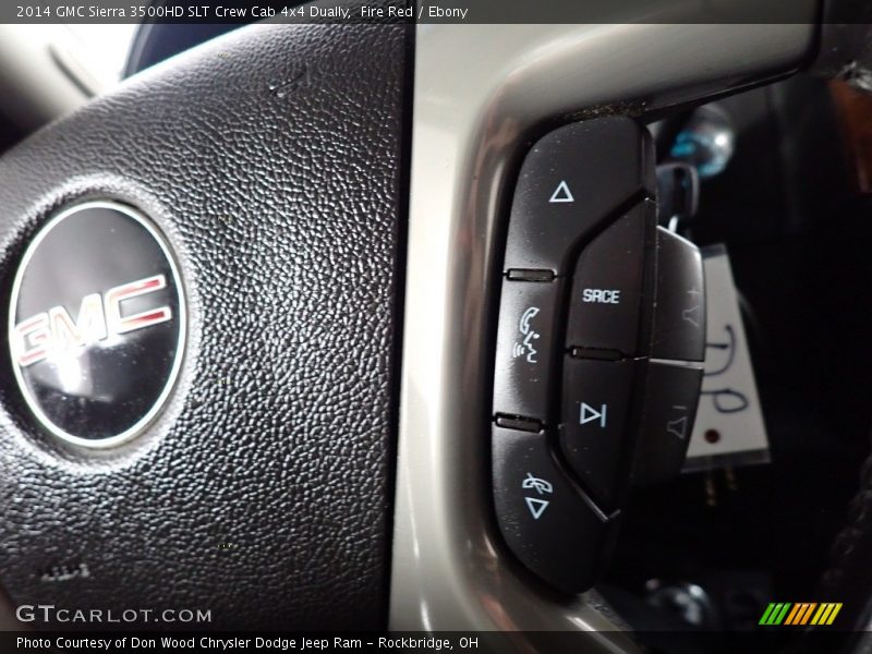 Fire Red / Ebony 2014 GMC Sierra 3500HD SLT Crew Cab 4x4 Dually