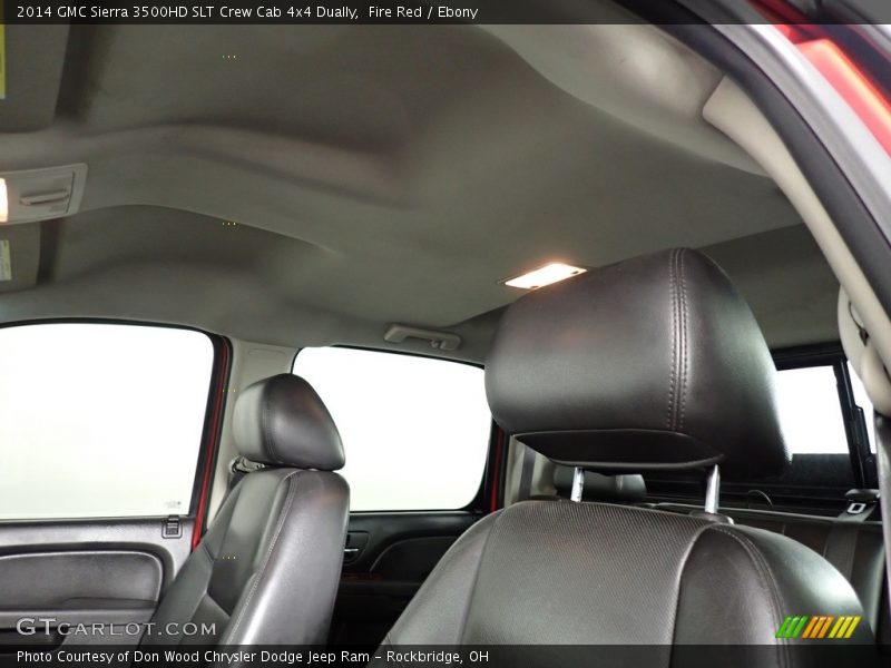 Fire Red / Ebony 2014 GMC Sierra 3500HD SLT Crew Cab 4x4 Dually