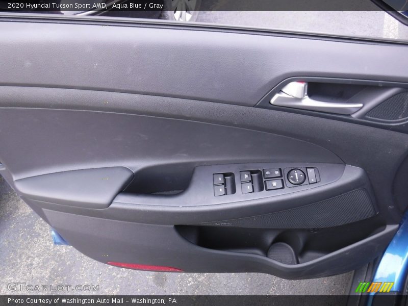 Aqua Blue / Gray 2020 Hyundai Tucson Sport AWD