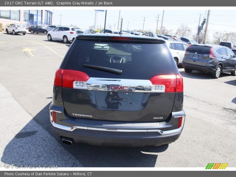 Graphite Gray Metallic / Jet Black 2017 GMC Terrain SLT AWD