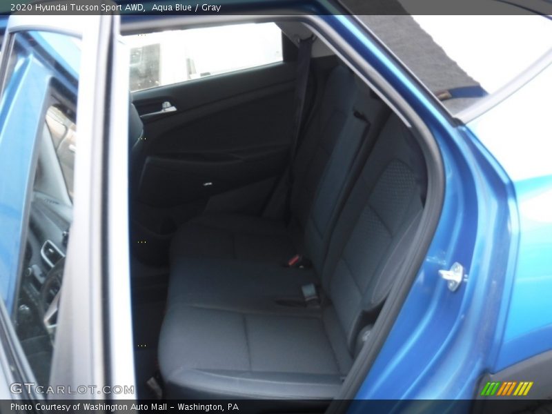 Aqua Blue / Gray 2020 Hyundai Tucson Sport AWD