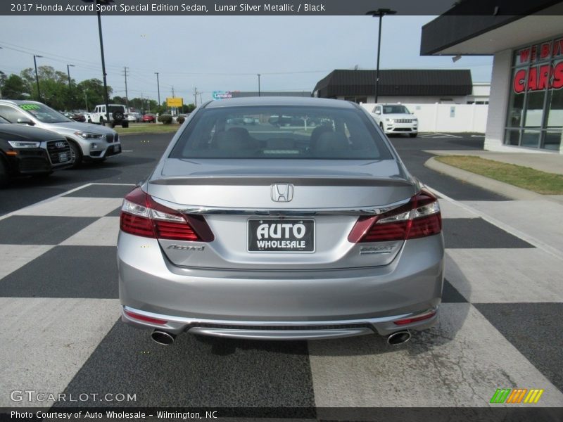 Lunar Silver Metallic / Black 2017 Honda Accord Sport Special Edition Sedan