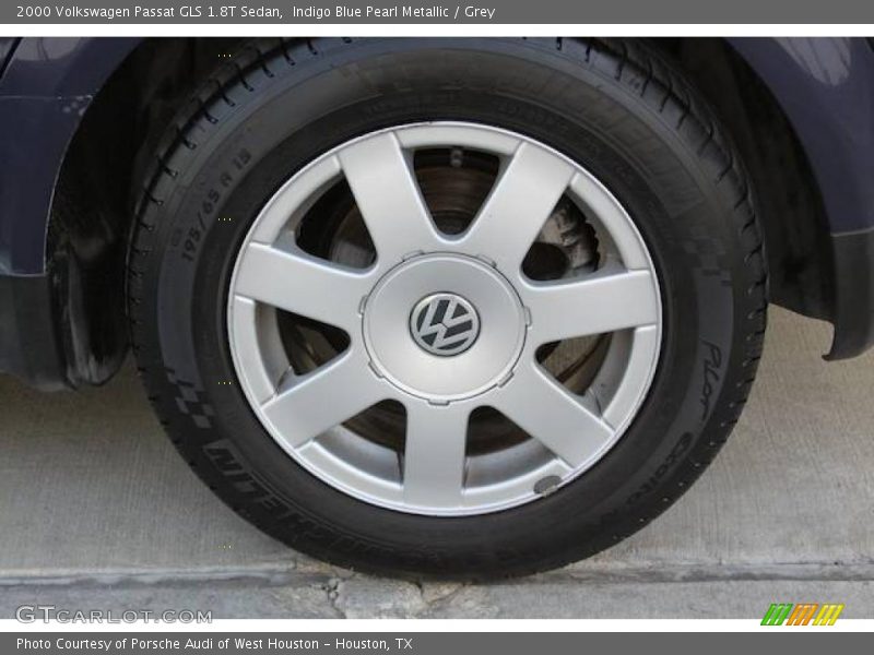 Indigo Blue Pearl Metallic / Grey 2000 Volkswagen Passat GLS 1.8T Sedan