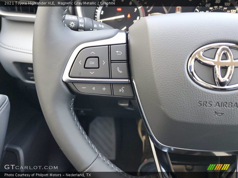  2021 Highlander XLE Steering Wheel