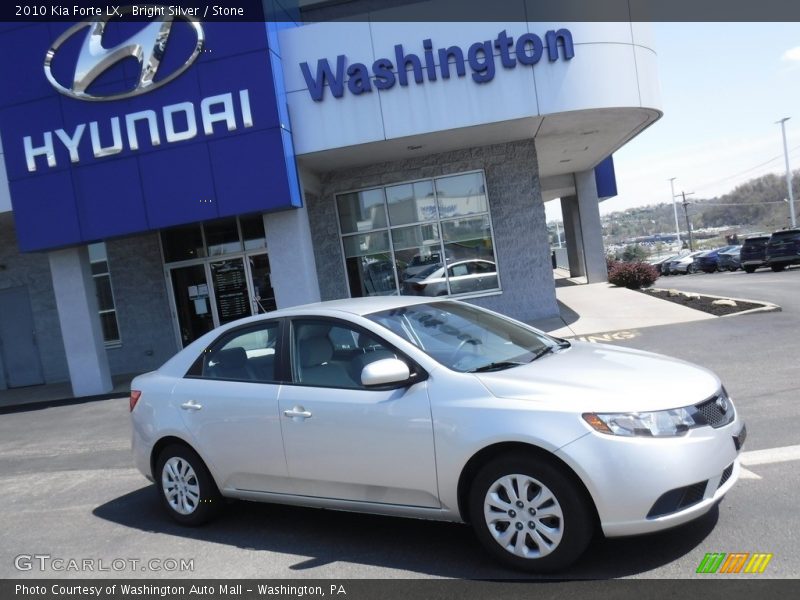 Bright Silver / Stone 2010 Kia Forte LX