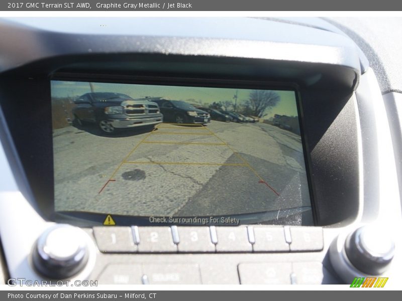 Graphite Gray Metallic / Jet Black 2017 GMC Terrain SLT AWD