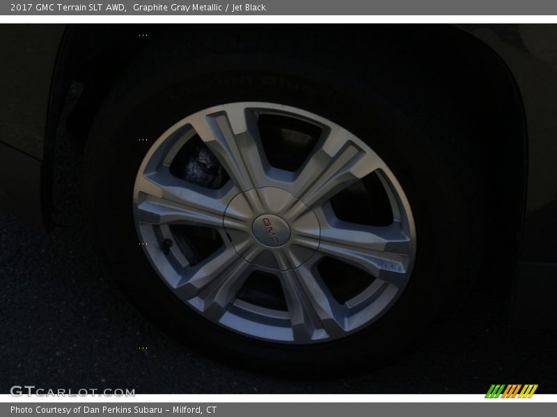 Graphite Gray Metallic / Jet Black 2017 GMC Terrain SLT AWD