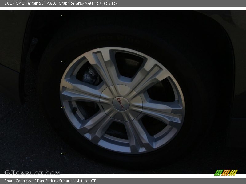 Graphite Gray Metallic / Jet Black 2017 GMC Terrain SLT AWD