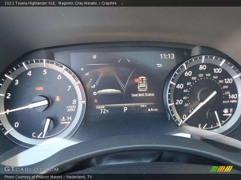  2021 Highlander XLE XLE Gauges