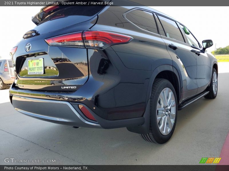 Opulent Amber / Harvest Beige 2021 Toyota Highlander Limited