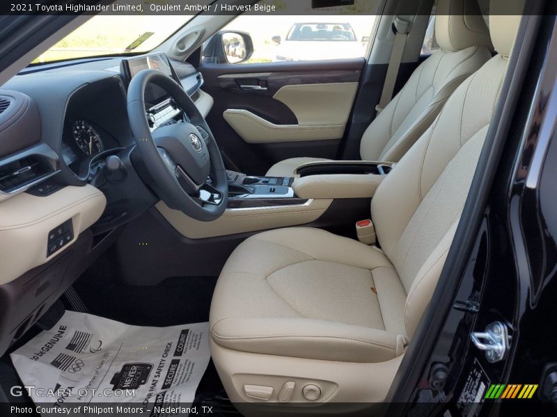 Opulent Amber / Harvest Beige 2021 Toyota Highlander Limited