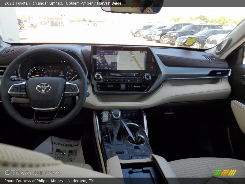 Opulent Amber / Harvest Beige 2021 Toyota Highlander Limited