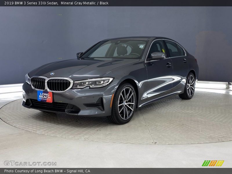 Mineral Gray Metallic / Black 2019 BMW 3 Series 330i Sedan