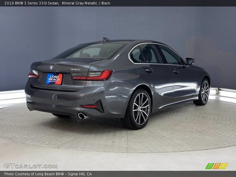Mineral Gray Metallic / Black 2019 BMW 3 Series 330i Sedan