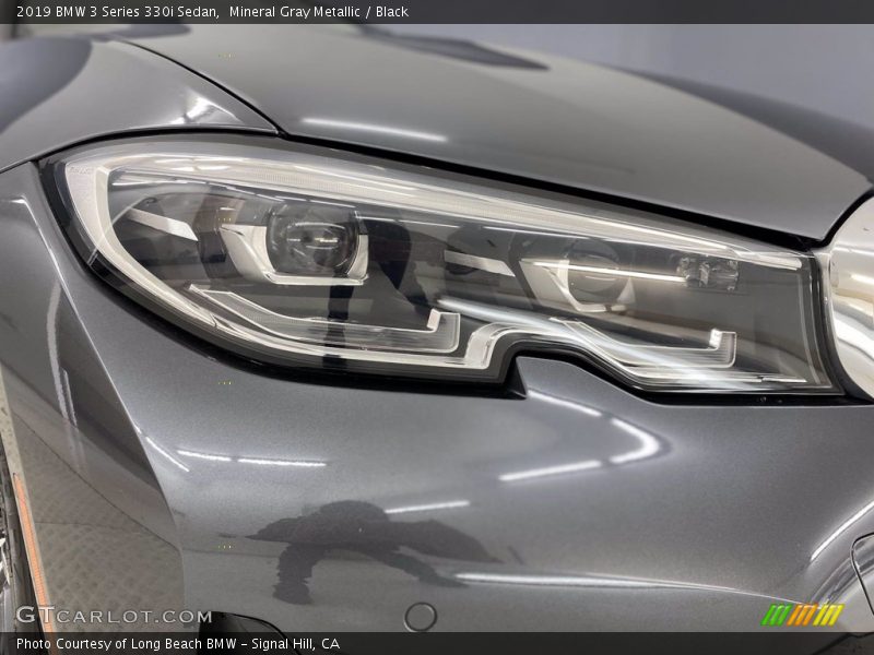 Mineral Gray Metallic / Black 2019 BMW 3 Series 330i Sedan
