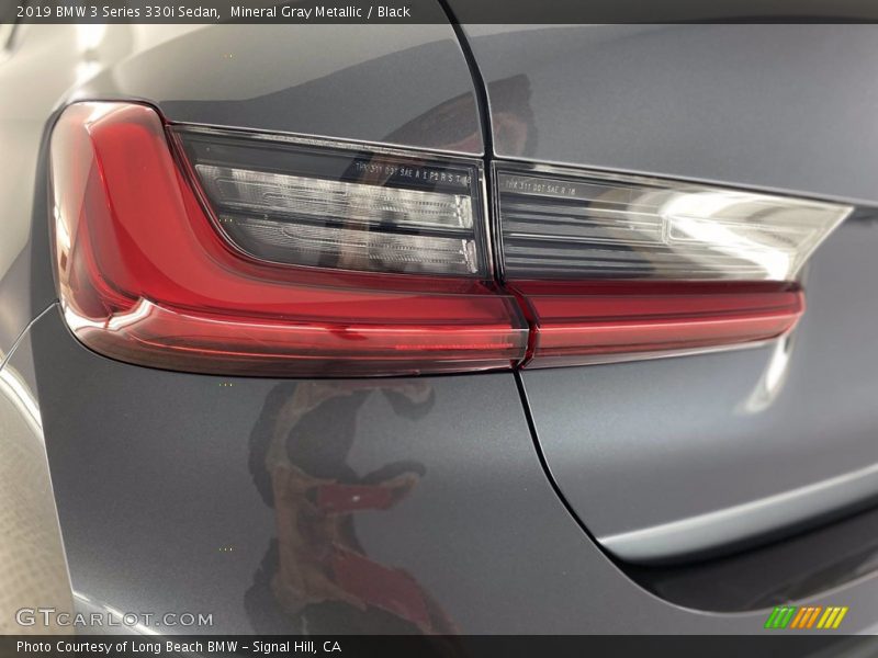 Mineral Gray Metallic / Black 2019 BMW 3 Series 330i Sedan
