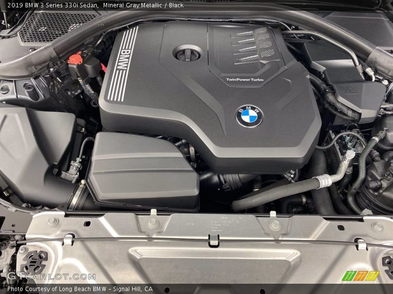 2019 3 Series 330i Sedan Engine - 2.0 Liter DI TwinPower Turbocharged DOHC 16-Valve VVT 4 Cylinder