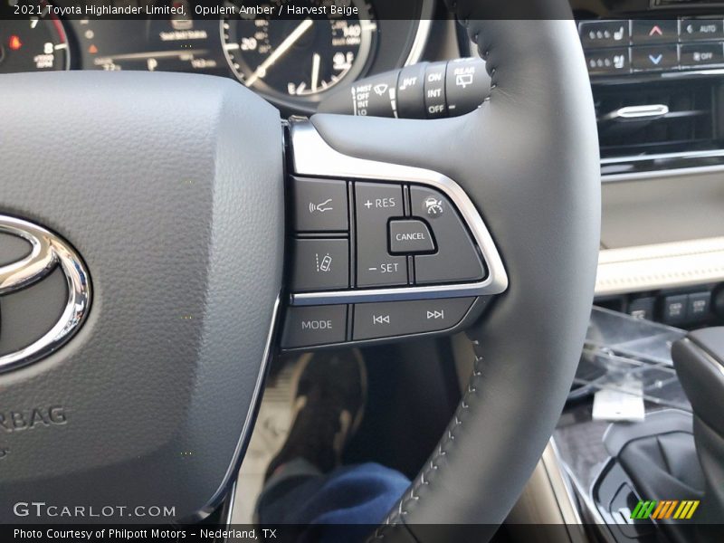 Opulent Amber / Harvest Beige 2021 Toyota Highlander Limited