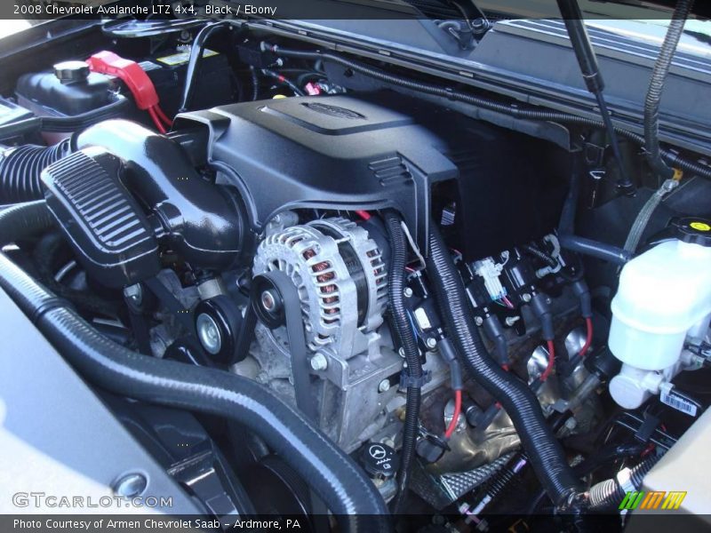 Black / Ebony 2008 Chevrolet Avalanche LTZ 4x4