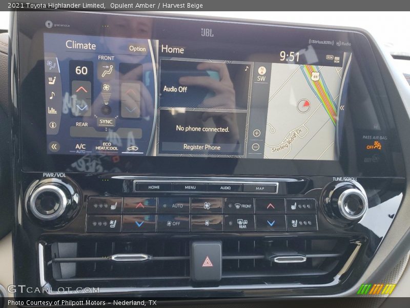 Opulent Amber / Harvest Beige 2021 Toyota Highlander Limited