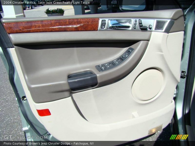 Satin Jade Green Pearl / Light Taupe 2004 Chrysler Pacifica