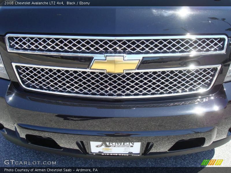Black / Ebony 2008 Chevrolet Avalanche LTZ 4x4