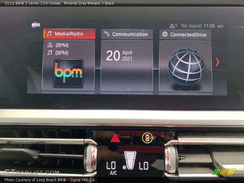 Mineral Gray Metallic / Black 2019 BMW 3 Series 330i Sedan