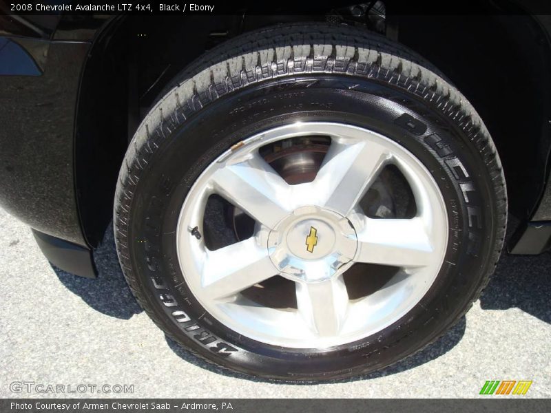 Black / Ebony 2008 Chevrolet Avalanche LTZ 4x4