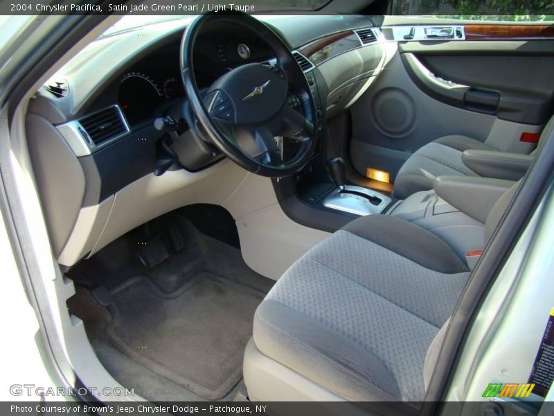 Satin Jade Green Pearl / Light Taupe 2004 Chrysler Pacifica