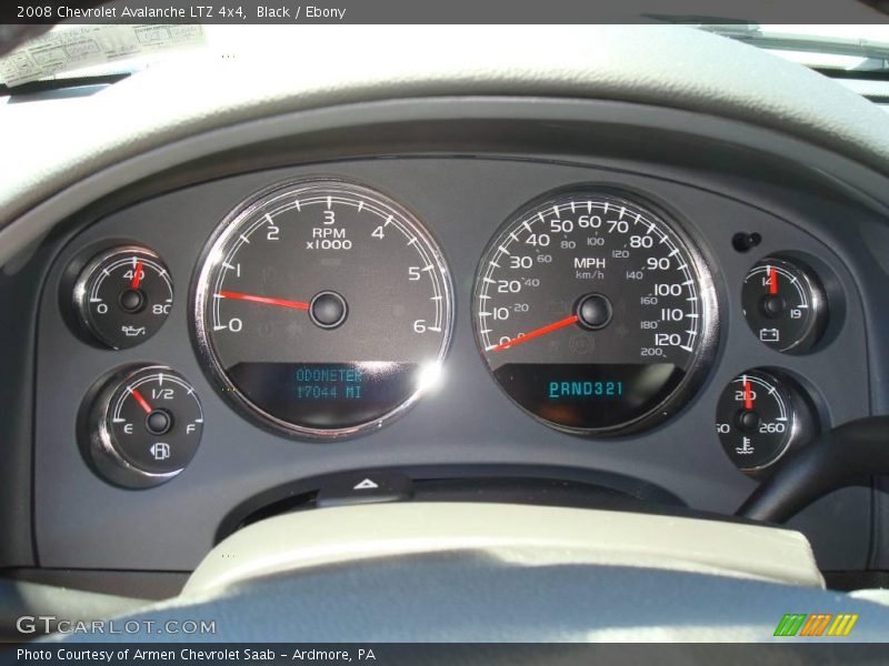 Black / Ebony 2008 Chevrolet Avalanche LTZ 4x4