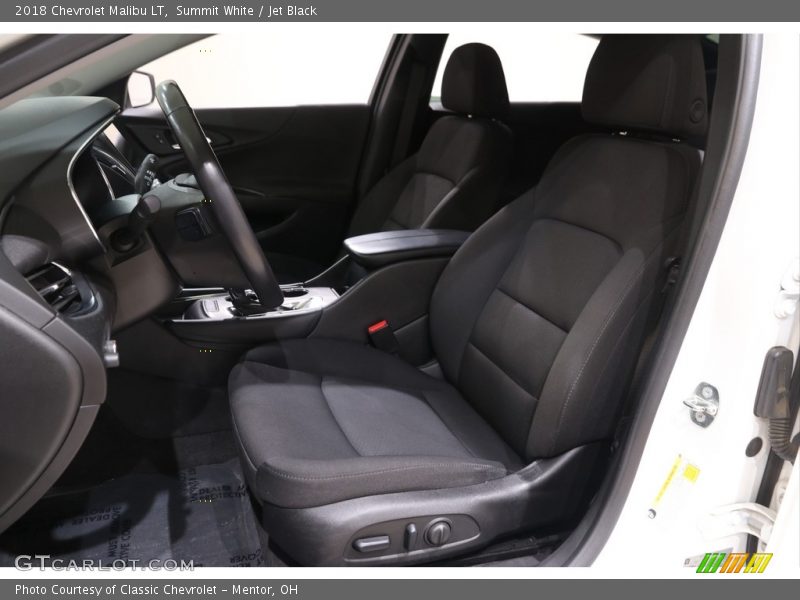 Summit White / Jet Black 2018 Chevrolet Malibu LT