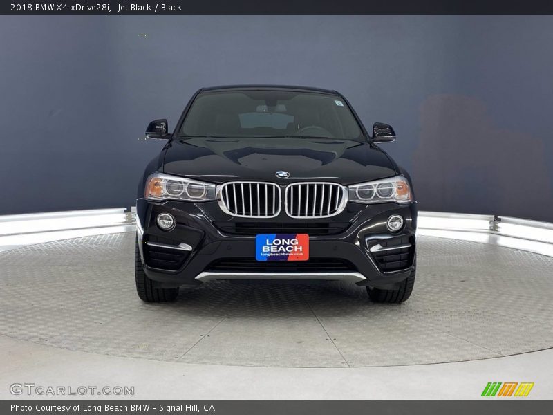 Jet Black / Black 2018 BMW X4 xDrive28i