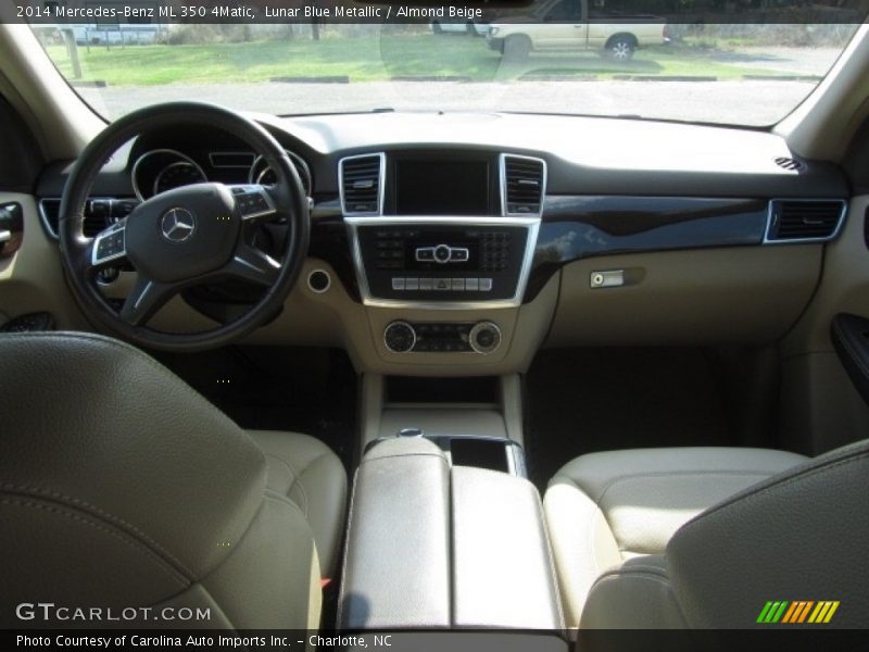 Lunar Blue Metallic / Almond Beige 2014 Mercedes-Benz ML 350 4Matic