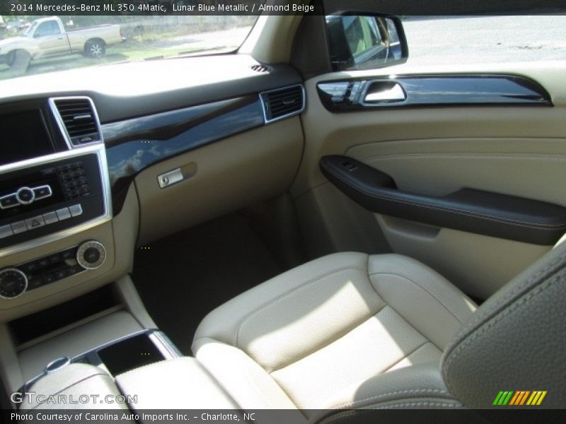 Lunar Blue Metallic / Almond Beige 2014 Mercedes-Benz ML 350 4Matic