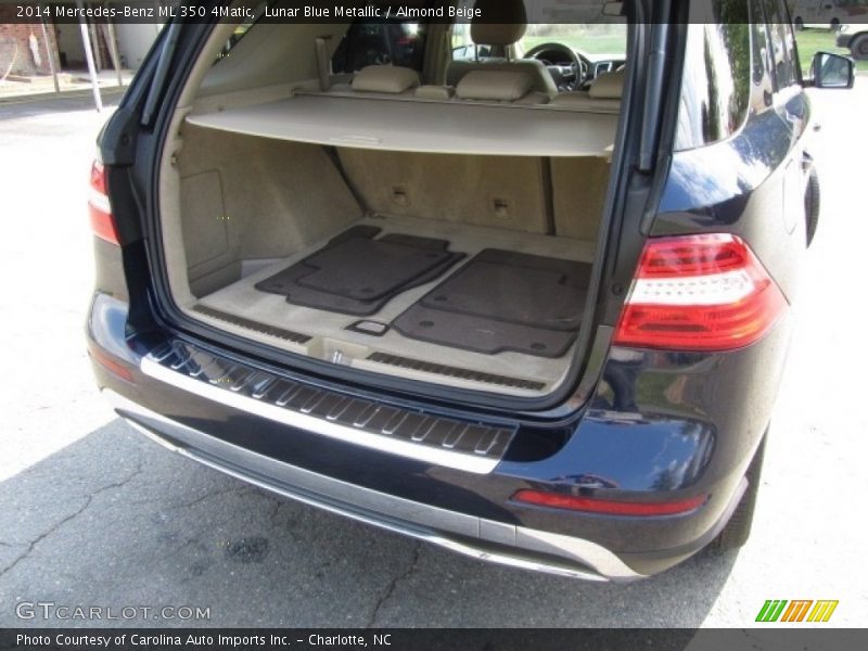 Lunar Blue Metallic / Almond Beige 2014 Mercedes-Benz ML 350 4Matic