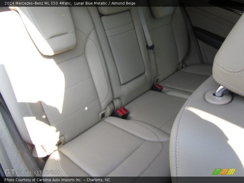 Lunar Blue Metallic / Almond Beige 2014 Mercedes-Benz ML 350 4Matic