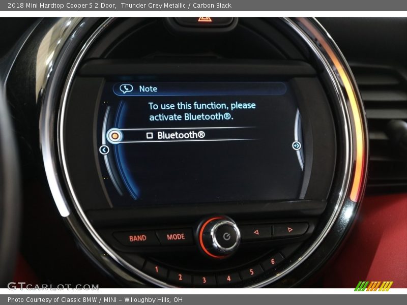 Thunder Grey Metallic / Carbon Black 2018 Mini Hardtop Cooper S 2 Door