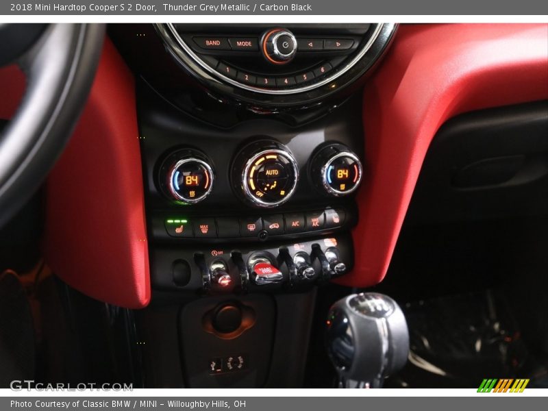 Thunder Grey Metallic / Carbon Black 2018 Mini Hardtop Cooper S 2 Door