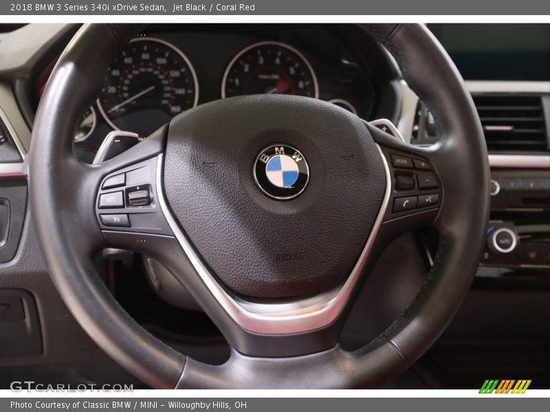  2018 3 Series 340i xDrive Sedan Steering Wheel