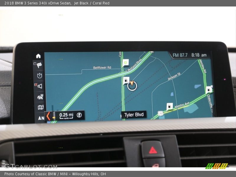 Navigation of 2018 3 Series 340i xDrive Sedan
