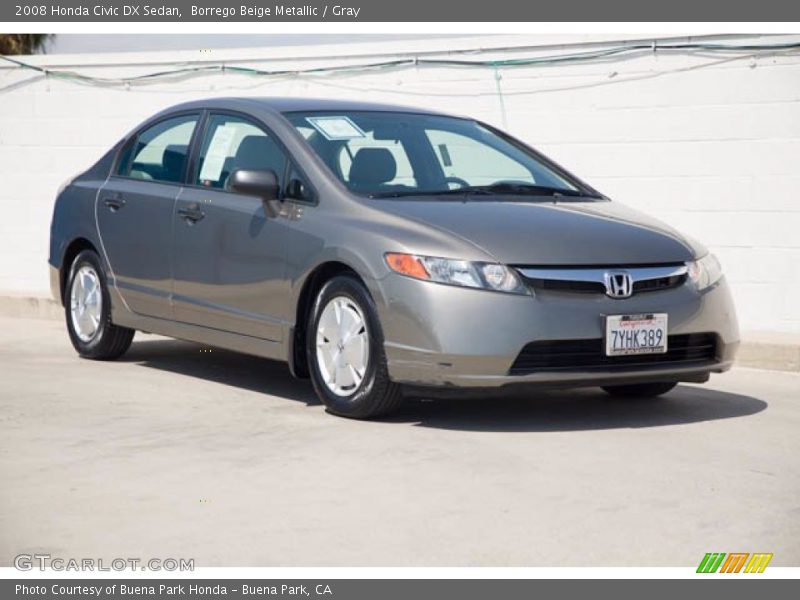  2008 Civic DX Sedan Borrego Beige Metallic